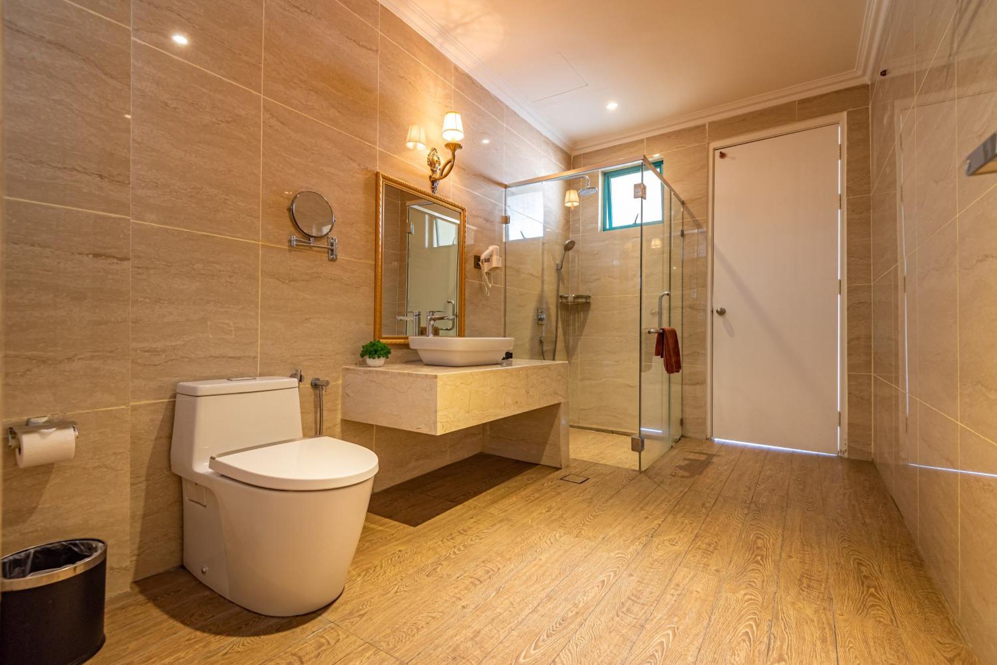 ตาซิก์ วิลลา อินเตอร์เนชั่นแนล รีสอร์ต Hotel พอร์ตดิ๊กสัน ภายนอก รูปภาพ Bathroom